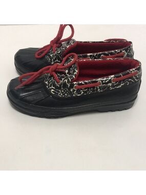 𝅺Sperry Women’s Duck Low Cut Rubber Rain Shoes 6